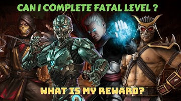 MK Mobile Faction Wars Survivor Mode - Fatal Level Battle - Equipment and Rewards.