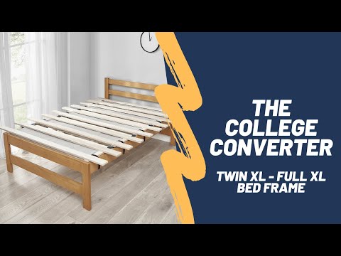DormCo Yak About It The College Converter - Twin XL to Full XL Bed Frame