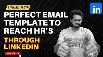 Perfect EMAIL Template to Reach HR