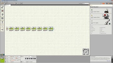 Lego Mindstorms NXT Video 8 - Playing C Major on the NXT Block