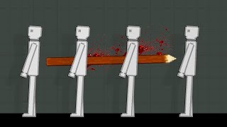 How Many Ragdolls Can I Impale Together with a Spear in People Playground? screenshot 4