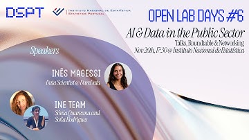 "IA e dados no setor público" | “AI & Data in the Public Sector”.
