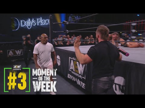 Did the Special Enforcer Mike Tyson Have to Get His Hands Dirty? | AEW Dynamite, 4/14/21