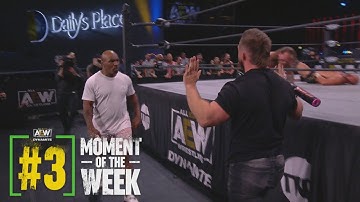 Moest Special Enforcer Mike Tyson zijn handen vuil maken? | AEW Dynamite, 14-04-2021
