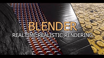 Blender 2.8 Realtime PBR Tutorial | Photorealistic Results in Seconds | Easy Way