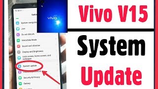 Vivo V15 | How To Start System Update screenshot 5