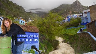 Manantial Desbordado en Chaouen: Belleza y PELIGRO en la Vida en las Montañas