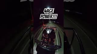 4AGE POWER😱 #ownertypejeep #4ageswap #modified