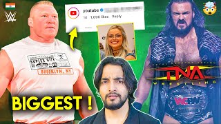 OMG BROCK LESNAR😯.....Youtube REACTION on WWE Kiss😂, Drew McIntyre in TNA, Cody Rhodes Manager
