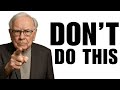 Seniors, Stop Claiming Social Security Wrong | WARREN BUFFETT