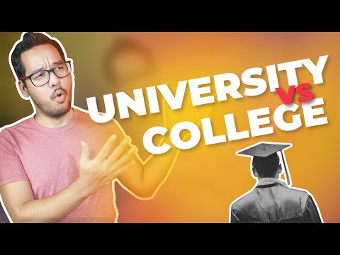 Vídeo: Diferença Entre Community College E College