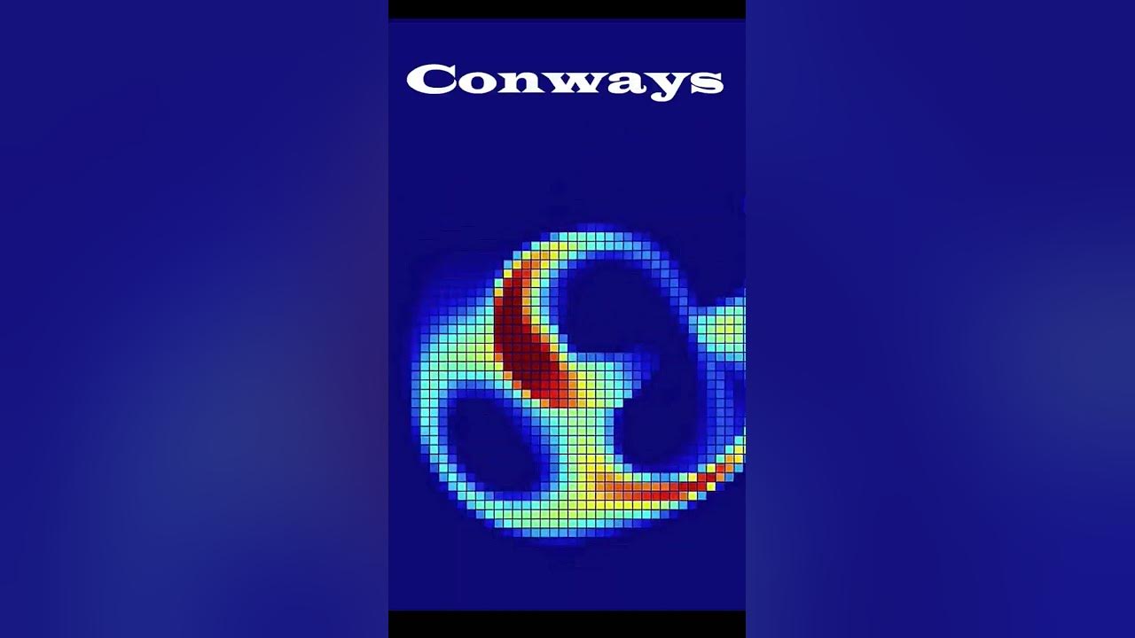 Conways game of life lenia intro 1 shorts youtube