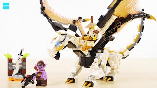 レゴ ニンジャゴー ロイヤル・ドラゴン：アルビリオン 71718 ／ LEGO NINJAGO Wu's Battle Dragon Speed Build & Review