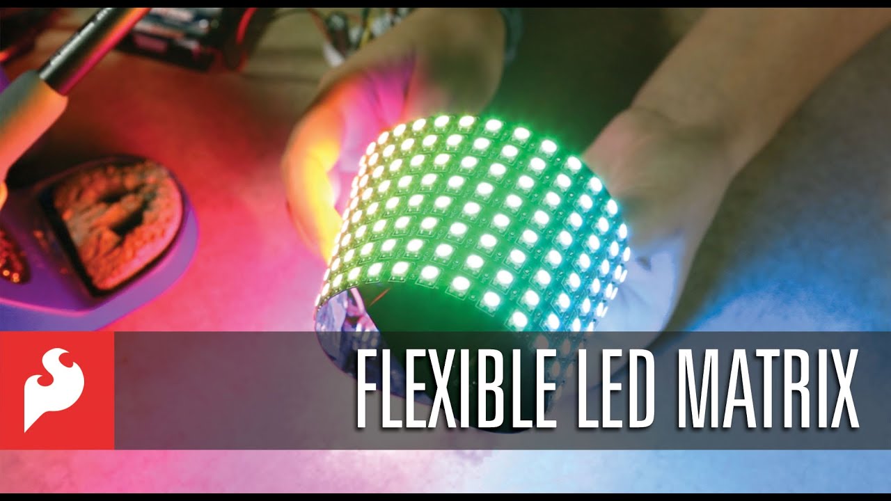 Flexible LED Matrix - WS2812B (8x32 Pixel) - COM-13304 - SparkFun  Electronics