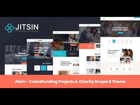 Existing Installtion - Jitsin - Crowdfunding Projects & Charity Drupal 8 Theme