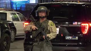 LAPD Take Down Protesters at Iconic 3rd St Tunnel in DTLA Part 2 / Downtown LA