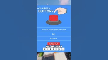 Super Smart but UGLY! ↕️ Will you press the Button❓ #quiz #thebutton #wouldyourather #trivia #koddi