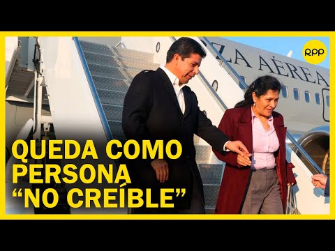 Noticias Radio Programas Del Perú - Exfiscal superior sobre viaje de Lilia Paredes a EE.UU.: "Hace que la persona no sea creíble”