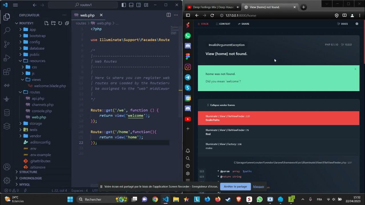 # OFPPT - LARAVEL (Système de routages) V01 - YouTube