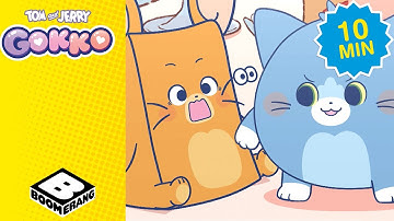 Jerry the Cheese Thief | NEW Tom and Jerry Gokko | Kawaii Anime | Boomerang UK