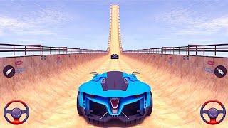 Superhero car - mega ramp car game racing - biggest climb Android gameplay screenshot 3