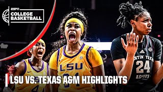 LSU Tigers vs. Texas A\&M Aggies | Full Game Highlights | ESPN College Basketball