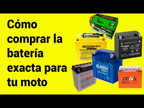 Los tipos de baterías para moto y sus características destacadas.