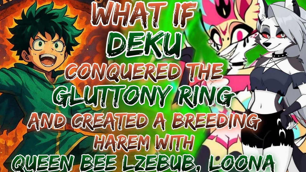 What If Deku Conquered The Gluttony Ring and Created A Breeding Harem With Queen Bee lzebub, Loona