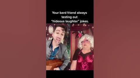 Bard jokes! #dungeonsanddragons #dnd