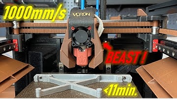 1000mm/s: THE COMPLEX PRINT on 247zero a fast Voron 0