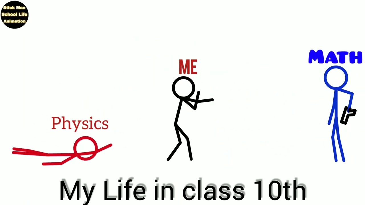 My life in 10th class 😅 