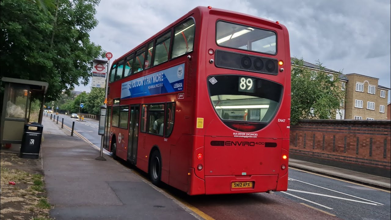 *Topodyn* Go-Ahead London EN47 SN12APX Bus Route 89
