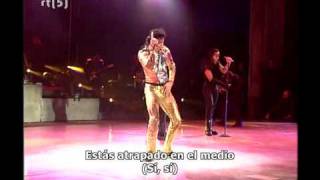 Michael Jackson - Wanna be starting something Live Munich (Subtitulado español) chords