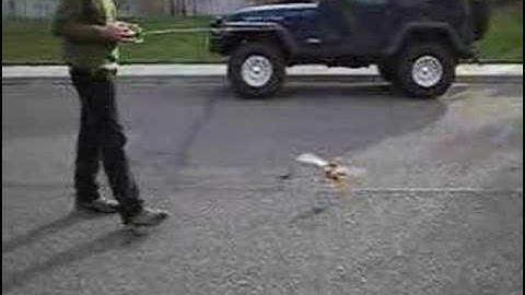 Blade CP RC Helicopter - Short Clip Learning Nose in Hover