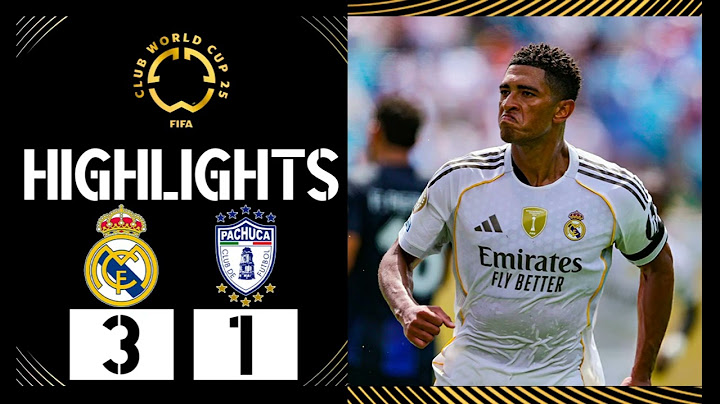 Real Madrid vs Pachuca 3-1 Resumen | FIFA Club World Cup 2025