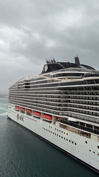 MSC WORLD EUROPA #cruiseship #cruise #travel #ship #luxury #travellife #europe