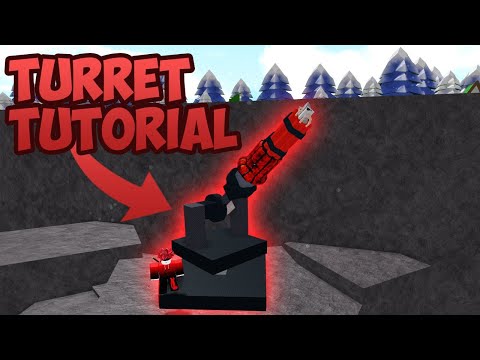 Advanced Turret Tutorial | Build a Boat for Treasure ROBLOX