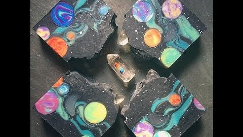 Making of Space Junkie Cold Process Soap: Part 2