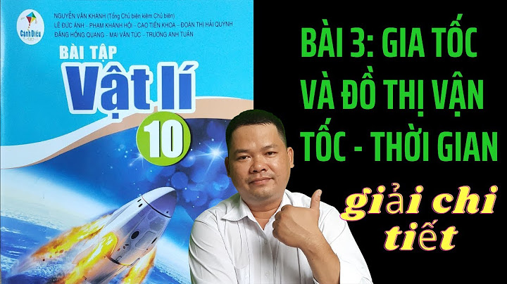 Bài tập 3 vật lí 10 trang 11 năm 2024