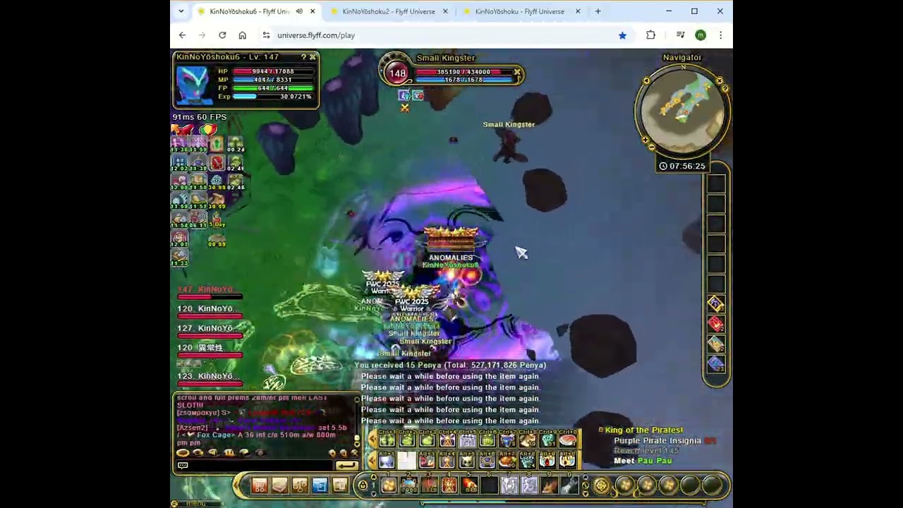 Flyff Universe   Psykeeper Lv147 @Small Kingster Primamind Set