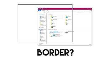 Only Border Moves When Dragging Folder [FIXED] Windows 7/8/10 ᴴᴰ