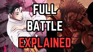 Yuta Okkotsu Vs Ryomen Sukuna Round 1 FULL FIGHT EXPLAINED | Jujutsu Kaisen