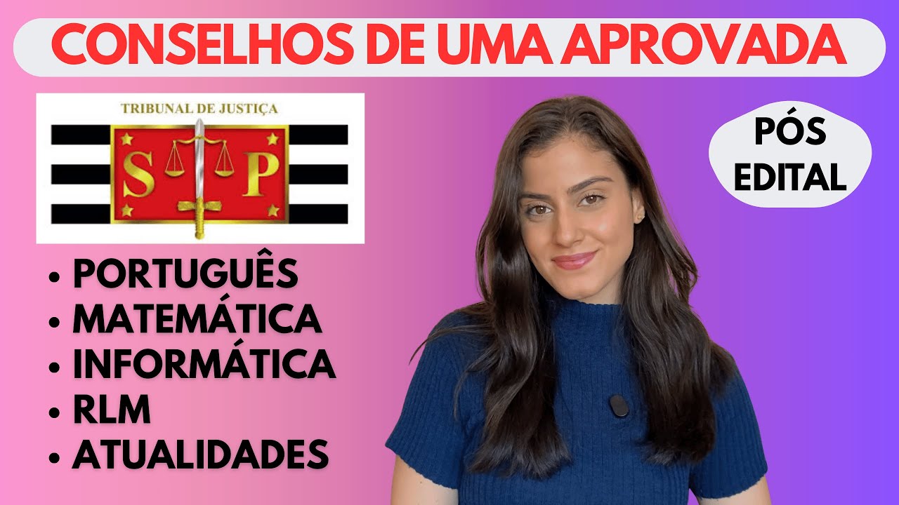 Como eu estudaria para o concurso escrevente TJSP 2025? [CONHECIMENTOS GERAIS + PORTUGUÊS] Parte 2/3