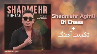 Shadmehr Aghili - Bi Ehsas(LYRICS ON SCREEN)