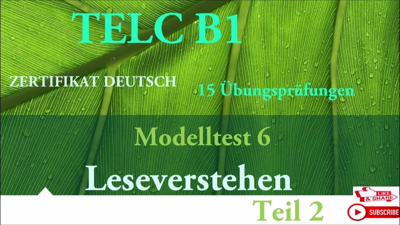 Telc B1 Prüfung Modelltest Mit Lösung Pdf www.youtube.com