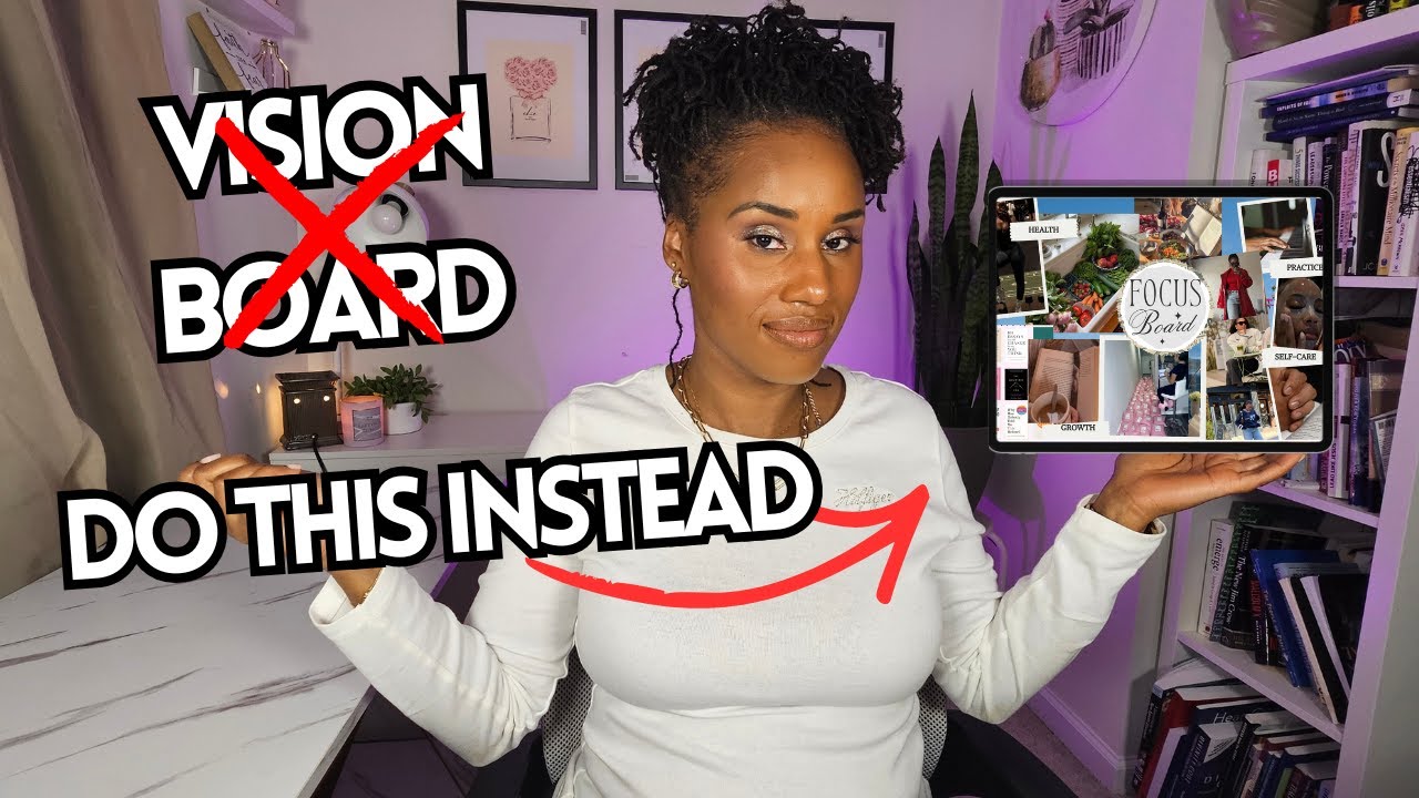 How to Make a Vision Board That ACTUALLY Works (I Don’t Use Vision Boards Anymore) I Canva Tutorial