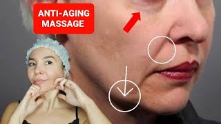 Full Face massage, anti-aging massage,  anti-wrinkle massage, lifting massage