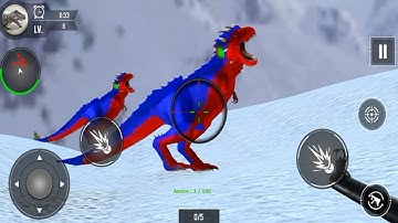 Wild Dinosaur Hunting Attack_Android ios Gameplay - Dinosaur Planet Gaming Part 8