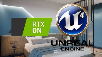 Unreal Engine (UE4) - Hotel (Room) - RTX Raytracing Animation