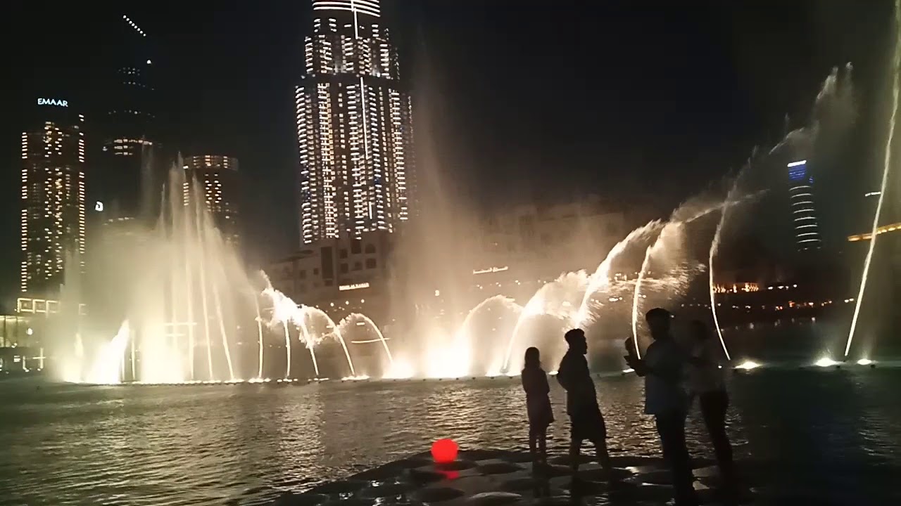 Dubai musical fountain Show😍😍 YouTube